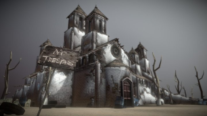 Church Remains 3D Model