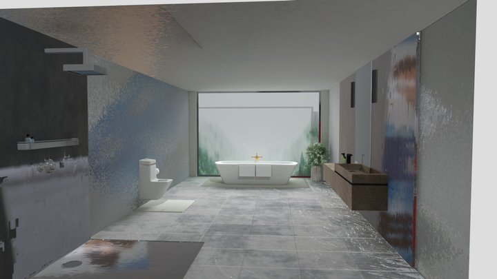 modern_bathroom 3D Model