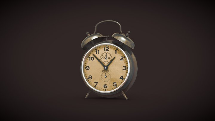 Alarm Clock 3D Model