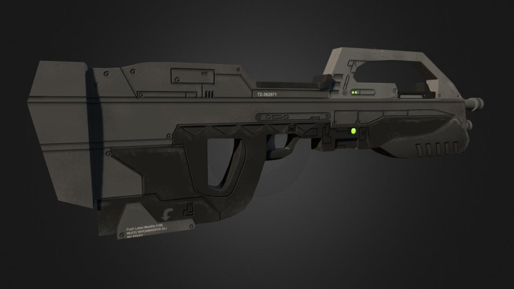 Science Fiction Gun - 3D model by Lin Fang Ru (@bellalin) [f6a68f5 ...