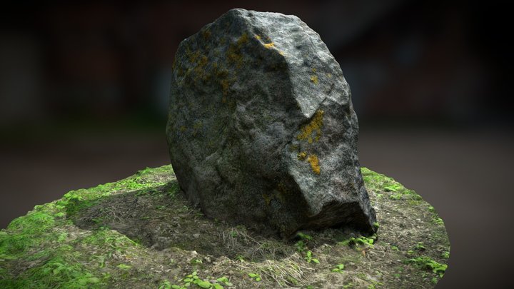 Grey Rock Scan [Free] 3D Model