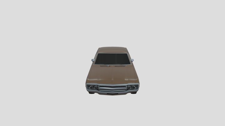 Retro Muscle Car
