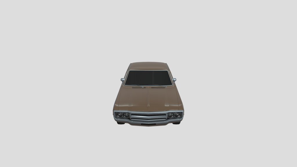Retro Muscle Car