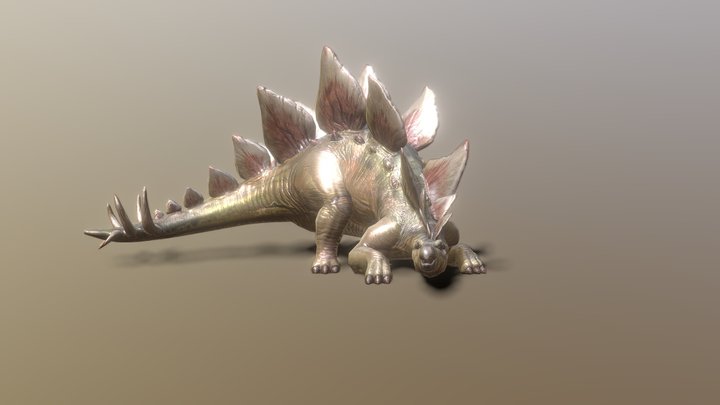 Chrome dino- 3d animated! - Download Free 3D model by the_goobadooba  (@the_goobadooba) [d1e8d87]