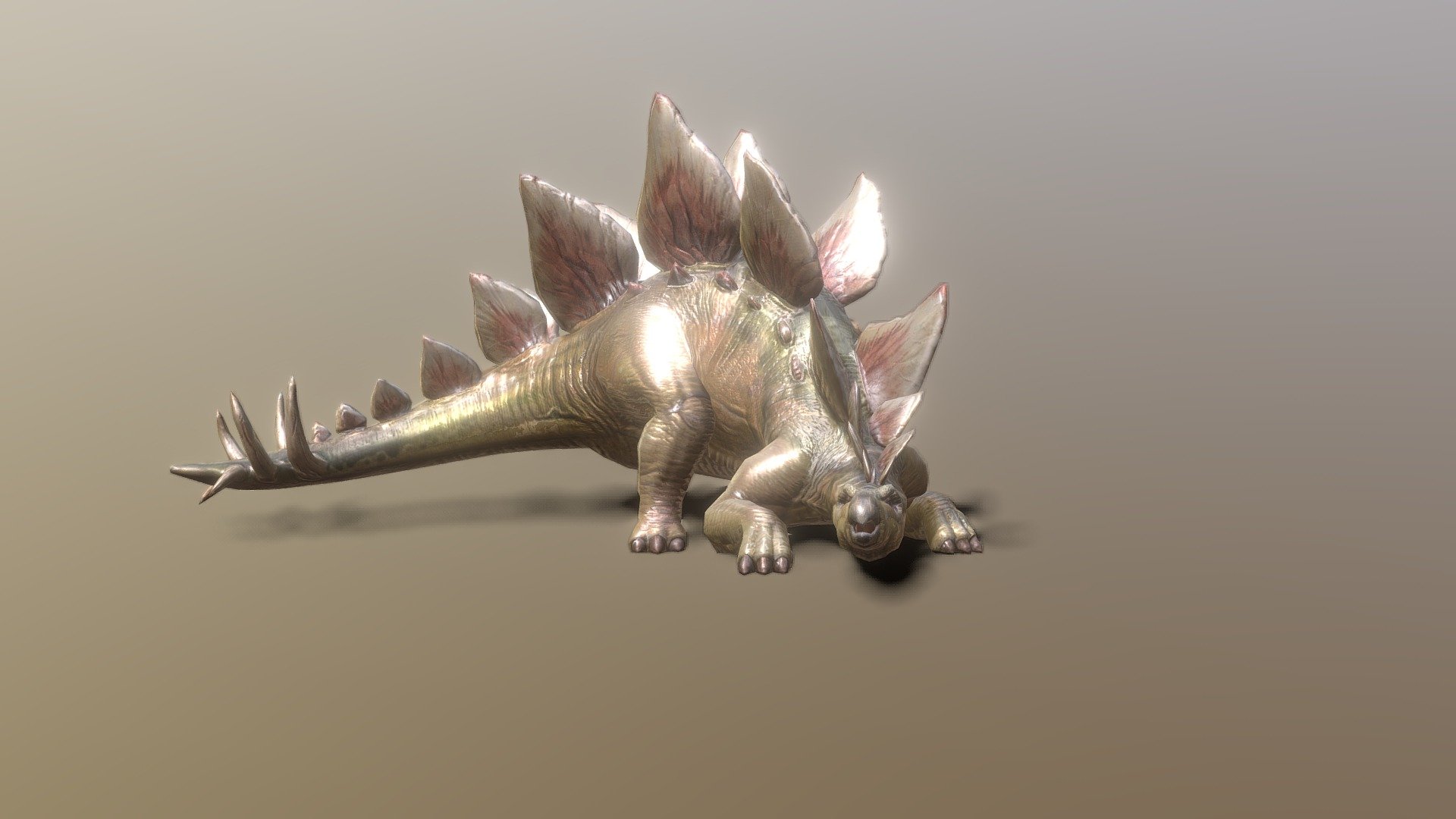 Overpowered Stegosaurus - Download Free 3D model by SpiderBight ...