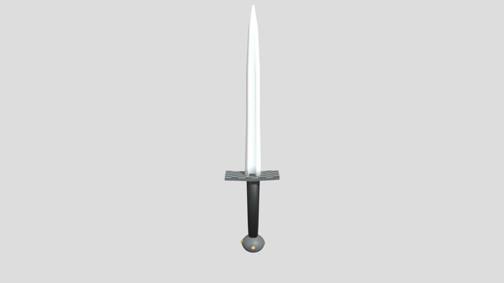 Medieval-Sword 3D Model