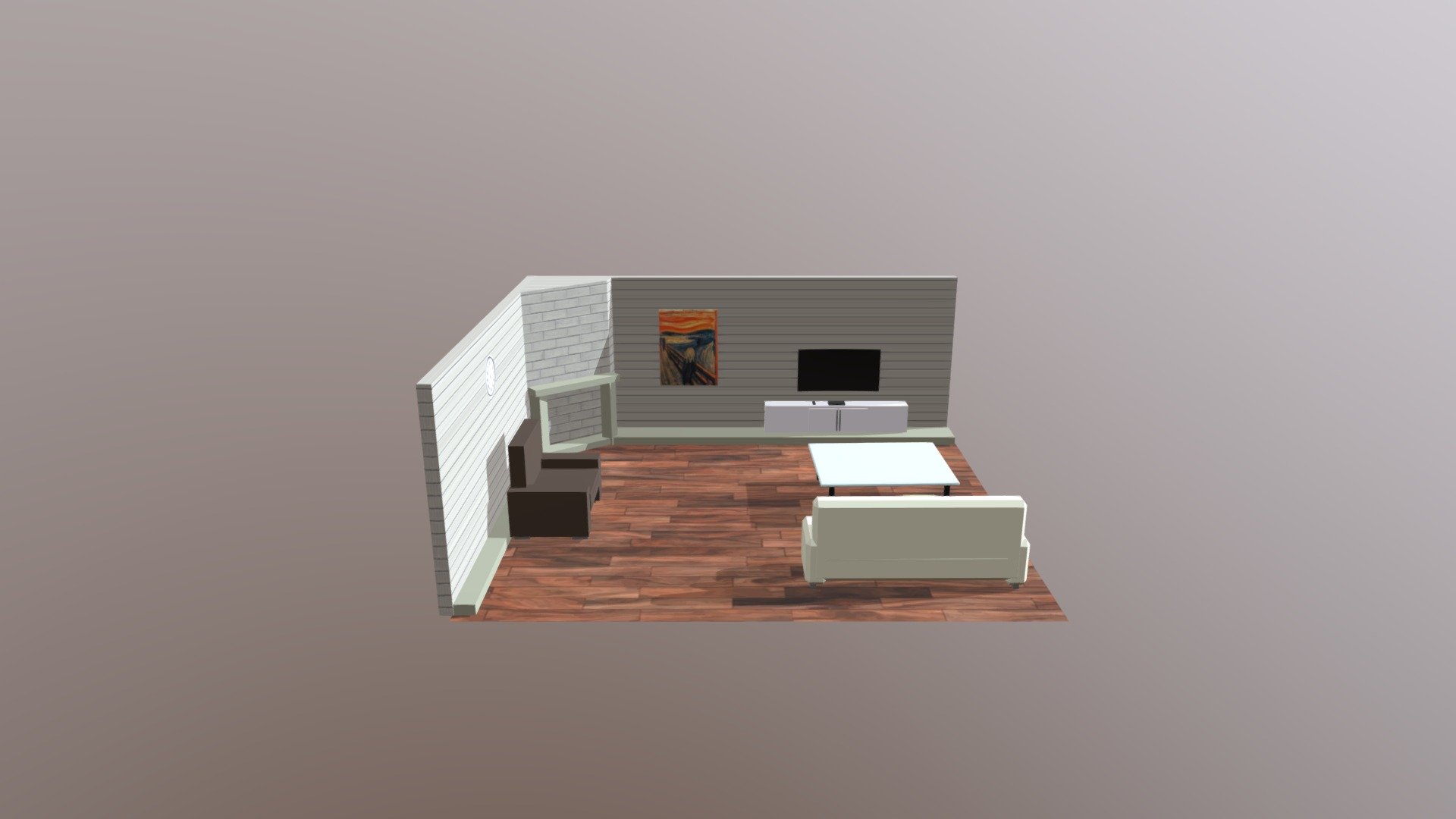 Casa com lareira