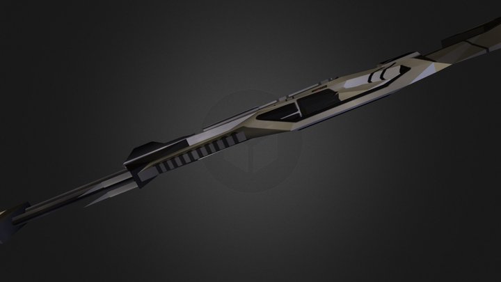 5n-L17 Sniper Rifle 3D Model