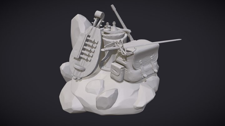 Mia Ilphelkiir's equipment 3D Model