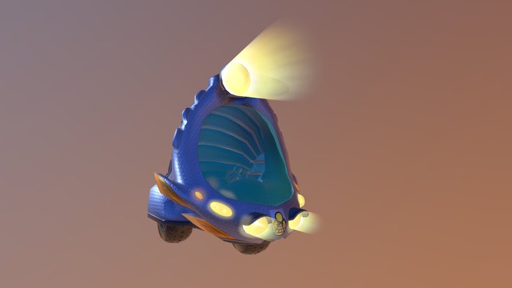 Beetle Bubble 3D Model