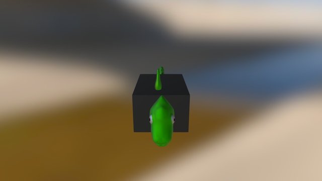 Шлакоблокунь 3D Model