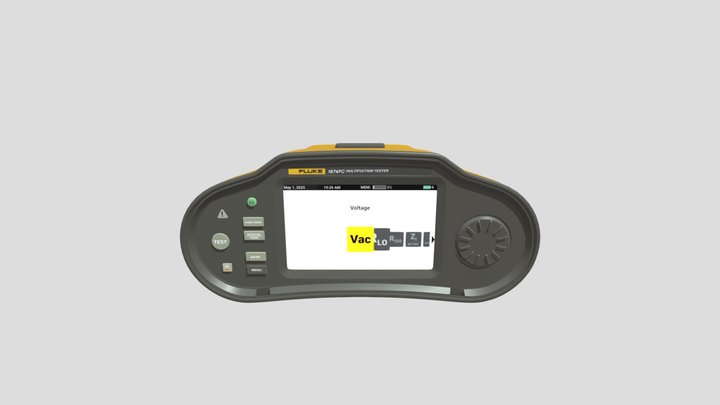 Fluke test 3D Model