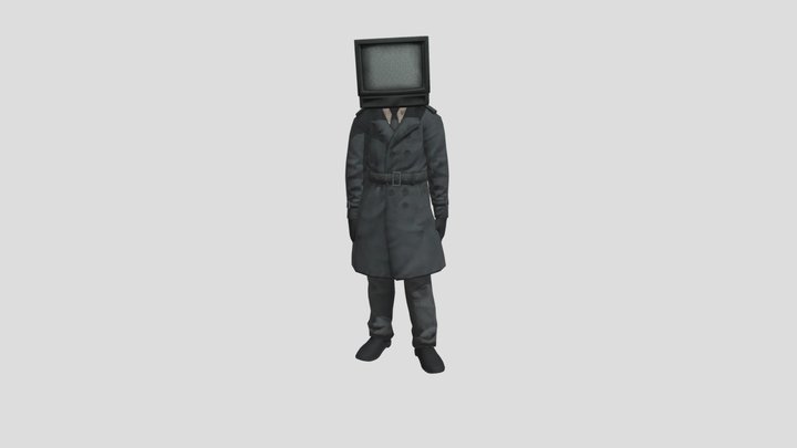 Tvman 3D Model