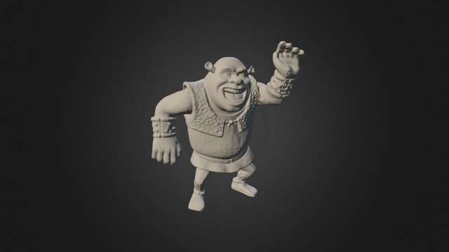 Shrek 3D Model