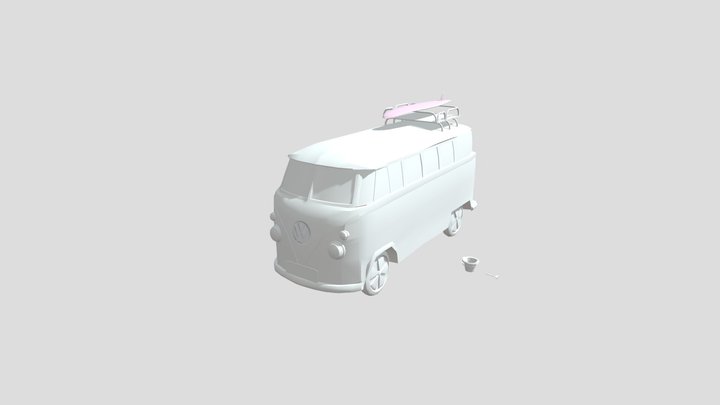 1DAE17_Moens_Gauvin_3SimpleProps_Models 3D Model