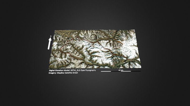 念青东萨普线 – Kostenloses 3D-Modell STL