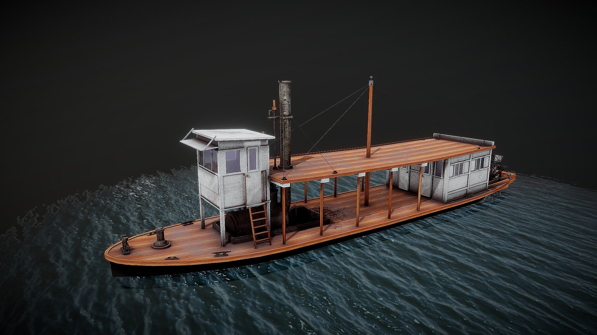 Steam ship model фото 13