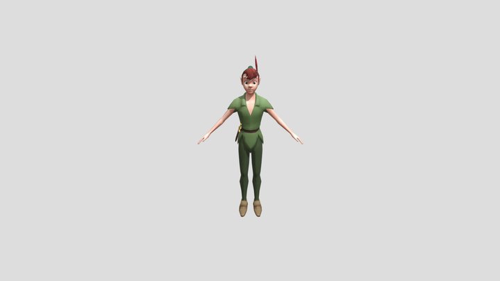 PETER PAN ( 3D ) – Kostenloses 3D-Modell STL