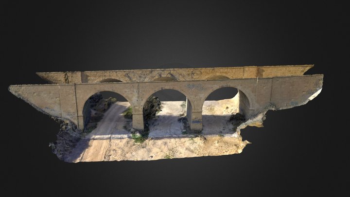 Puente Barranco de las Ovejas 3D Model