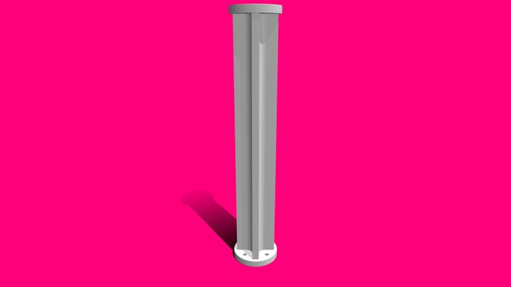 Office Mood Lamp - Column 3D Model