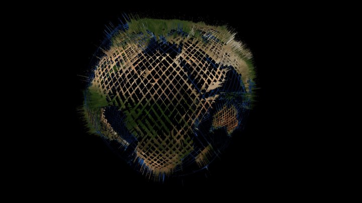 Global GEDI Heights in 3D 3D Model