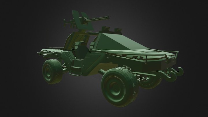 Recon Warthog 3D Model