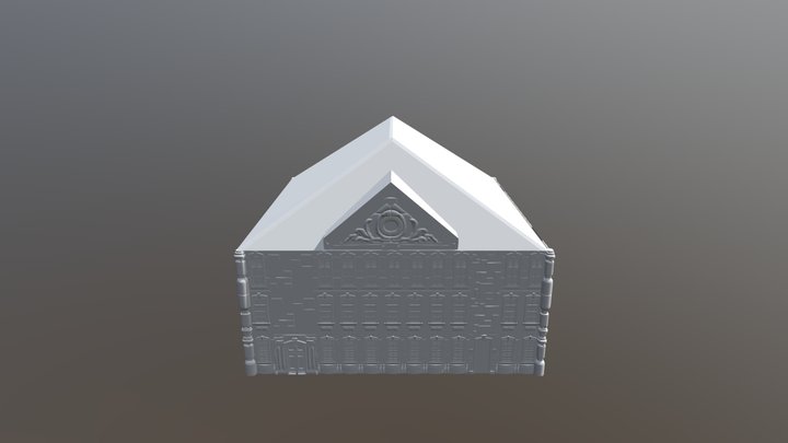 Дом №1 3D Model