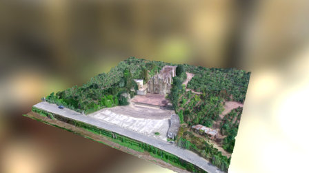 3D Ermita Santa Cruz 2da prueba 3D Model