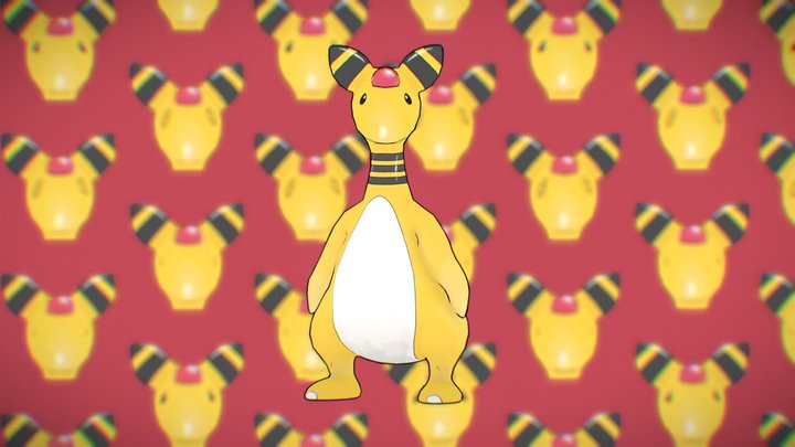 Ampharos – Free 3D Model STL