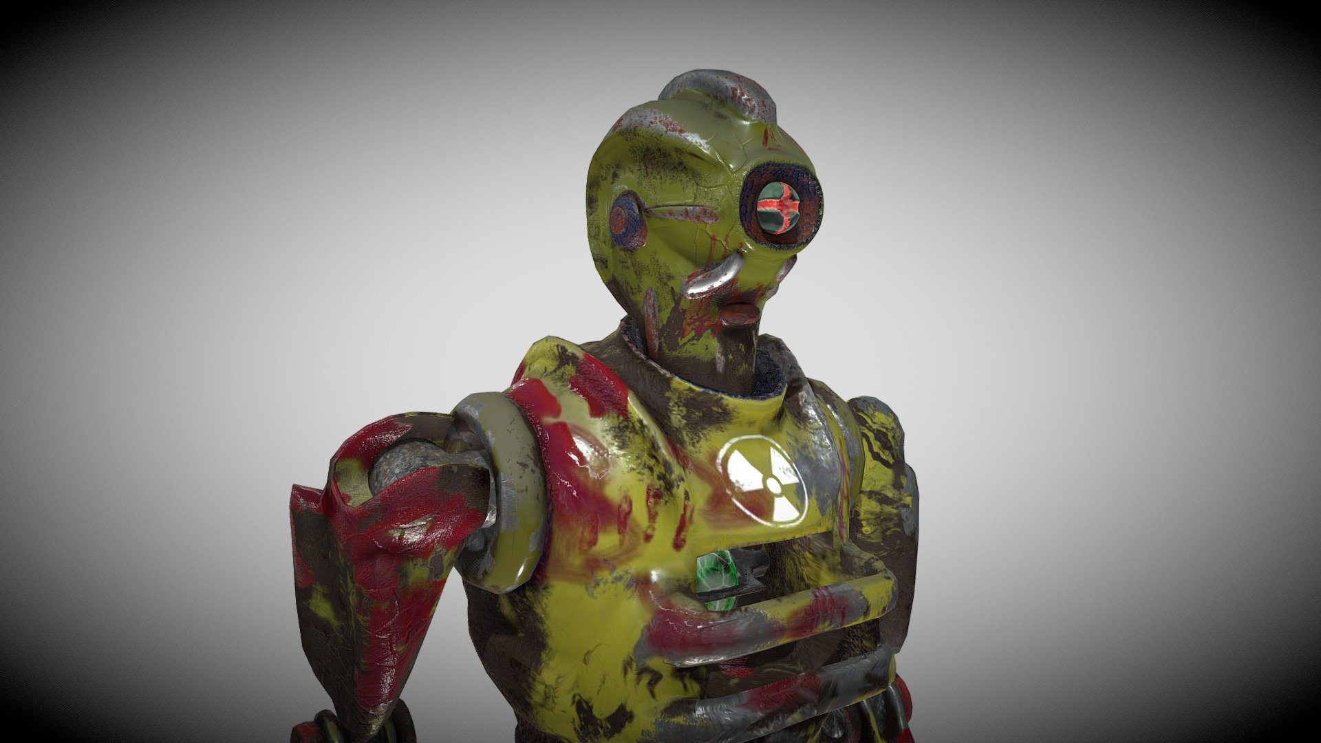Postapo Humanoid Robot