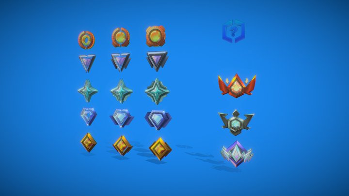 Fortnite Ranked | FREE DOWNLOAD 3D Model