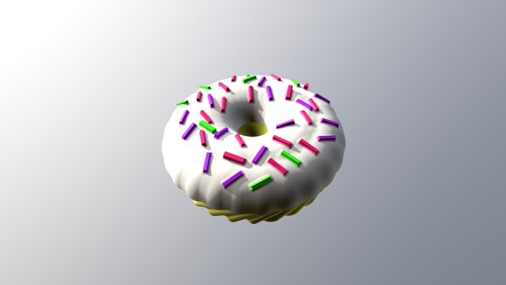 Donut01 3D Model