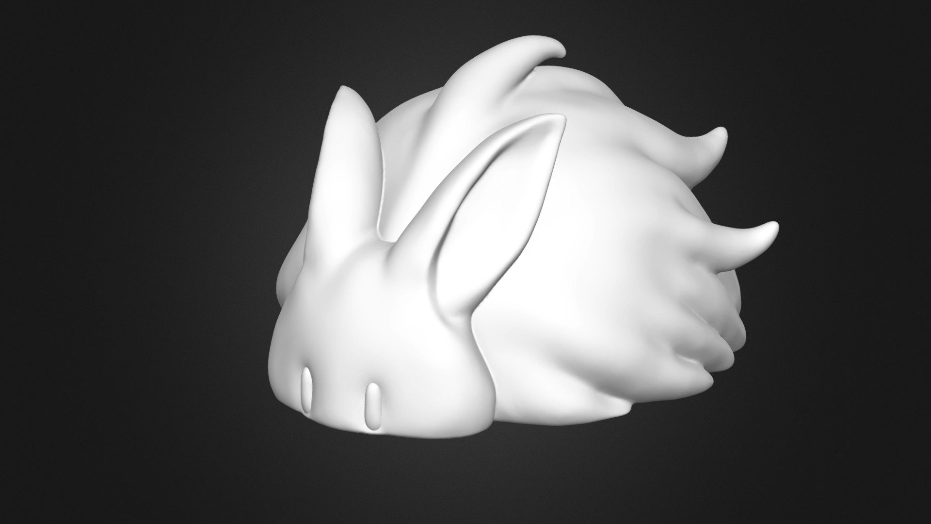 Rabbit Fan Art STL for 3DPrint - 3D model by SeberdrA [f6b4a71] - Sketchfab