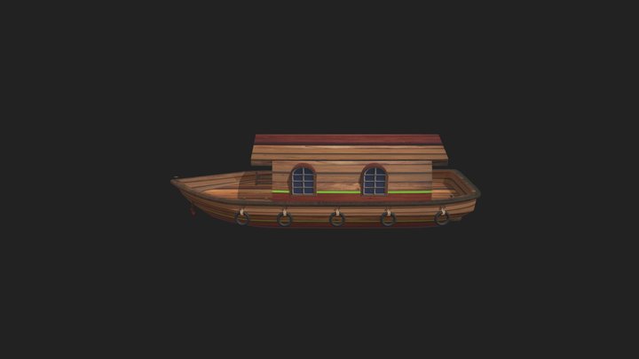 Boat 3D Model