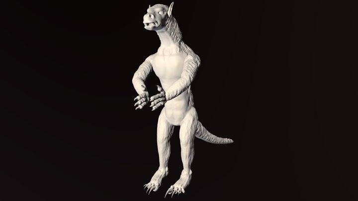 some random creature. 3D Model