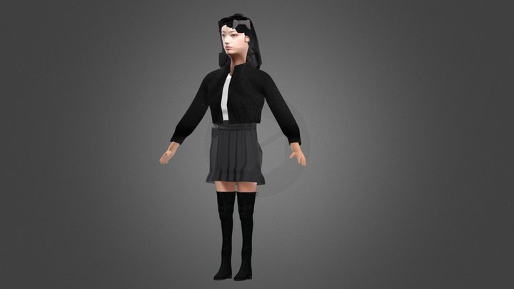 Michelle Model 3D Model