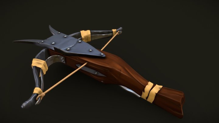 Nilfgaardian crossbow 3D Model