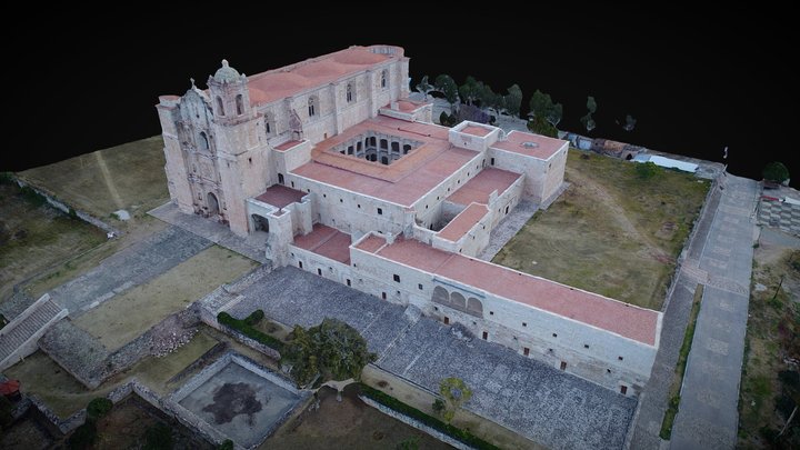 Convento Yanhuitlán, Oax. – Kostenloses 3D-Modell STL