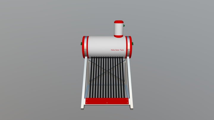 Holo Solar Tank 3D Model