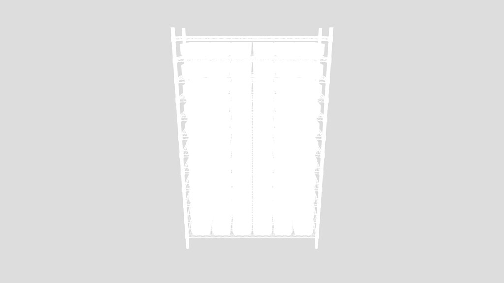 18 X 48 X 72 Industrial Wire Shelf