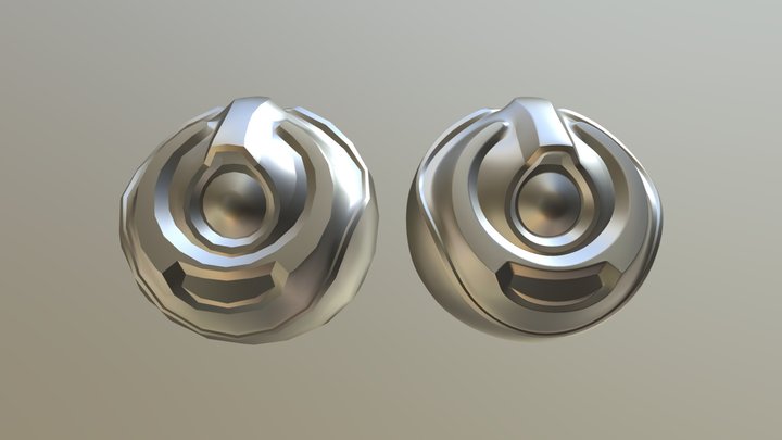 CG Cookie Orb Retopo 3D Model