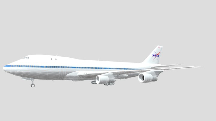 The Shuttle Carrier Aircraft 3D Model