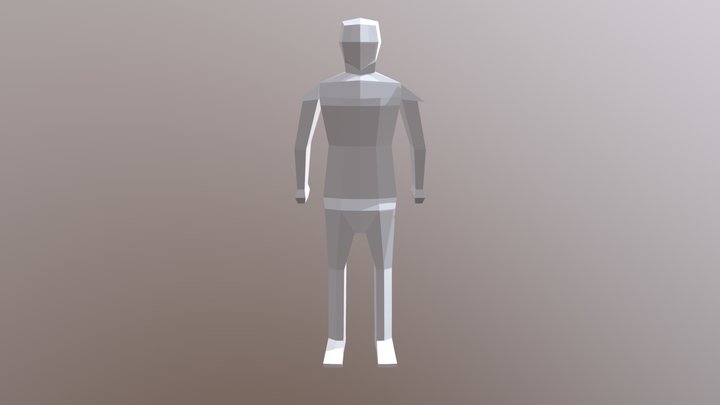 Low Poly Character 3D Model