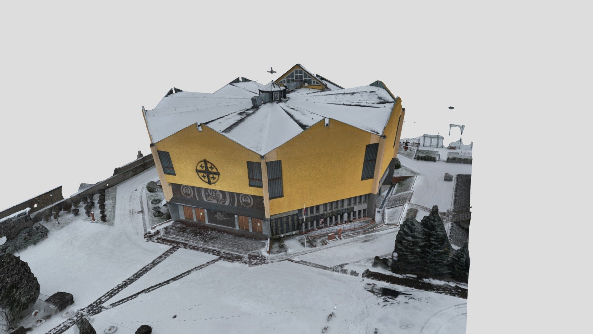 Kościół św. Stanisława Kostki w Płocku — Sketchfab embed 3D viewer
