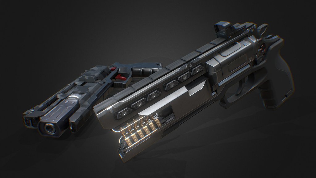 Sci-fi revolver
