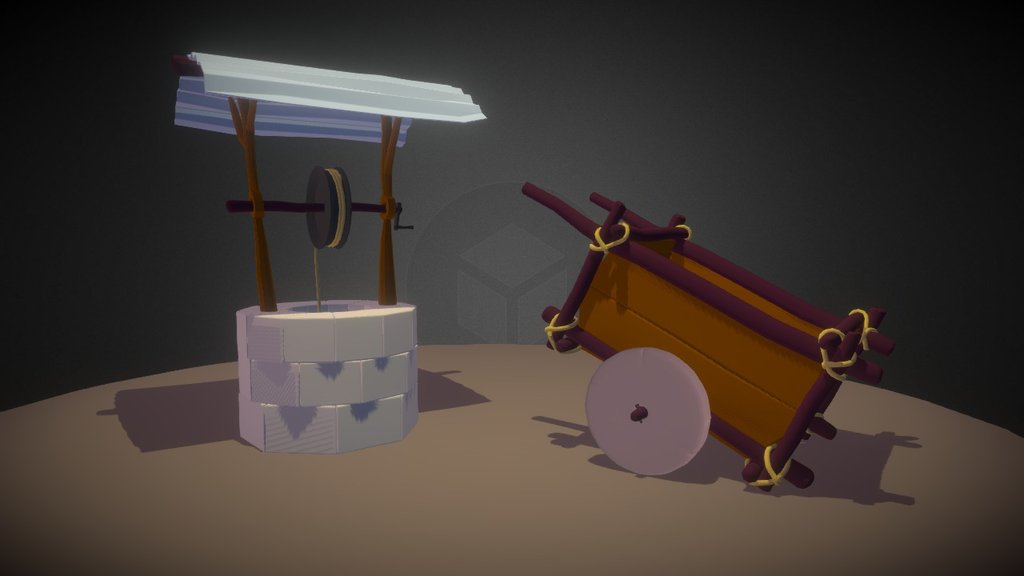 Well and Handcart