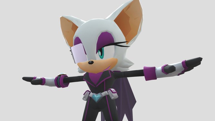 Elite Agent Rouge 3D Model