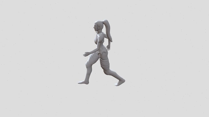 Walk - Character 3D Model