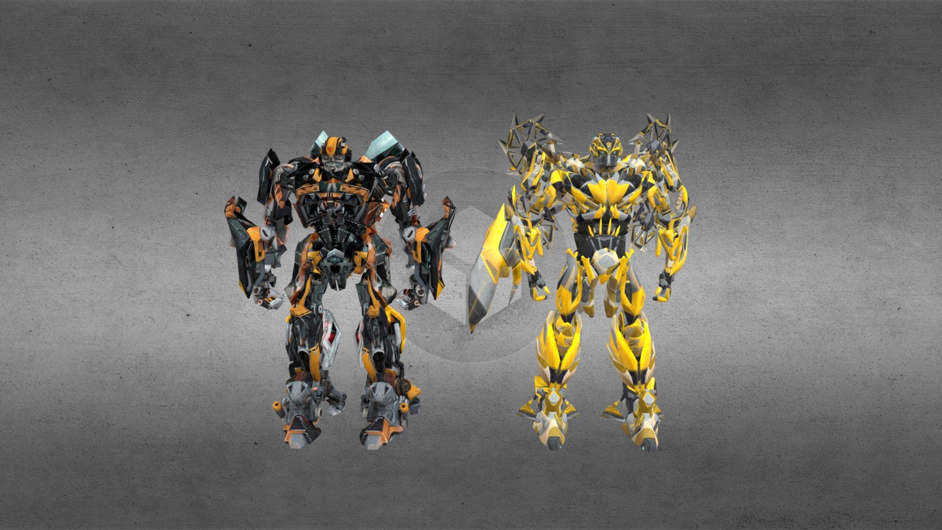 Bumblebee Tf4 Aoe - Download Free 3d Model By Pipogame 