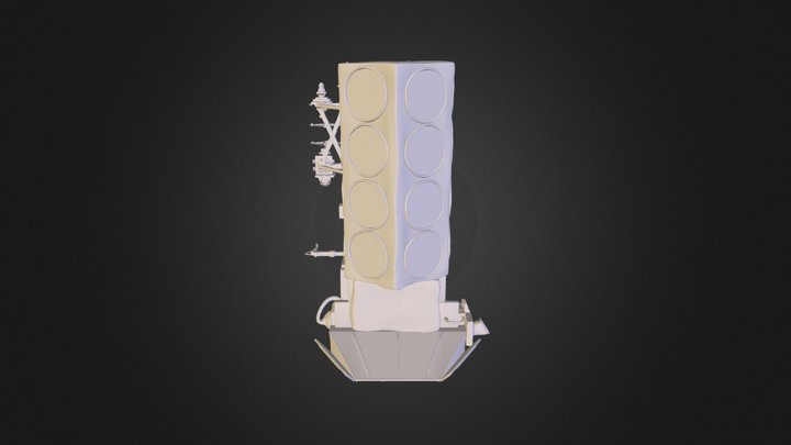 Poes Low Poly 3D Model